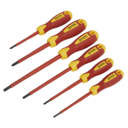 Sealey Premier Screwdriver Set 6 Piece - VDE Approved