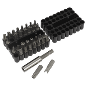 Sealey Premier Bit Set 33 Piece Security & Magnetic Adaptor AK614