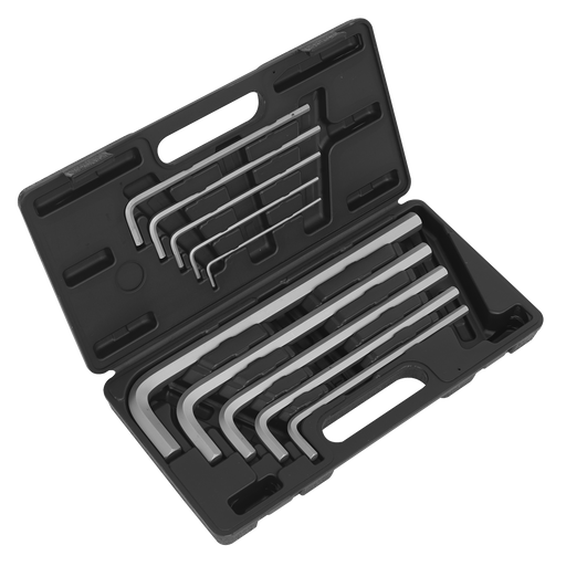Sealey Premier Jumbo Hex Key Set 10 Piece 3-17mm