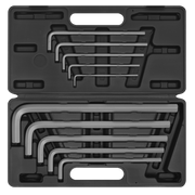 Sealey Premier Jumbo Hex Key Set 10 Piece 3-17mm