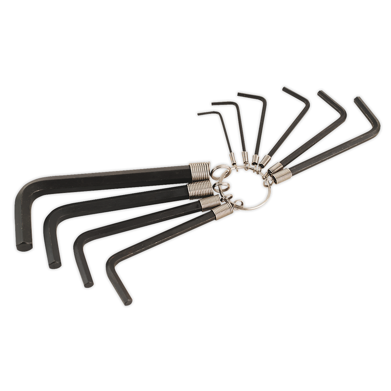 Sealey Premier Hex Key Set 10 Piece 1.5-10mm Chrome Vanadium
