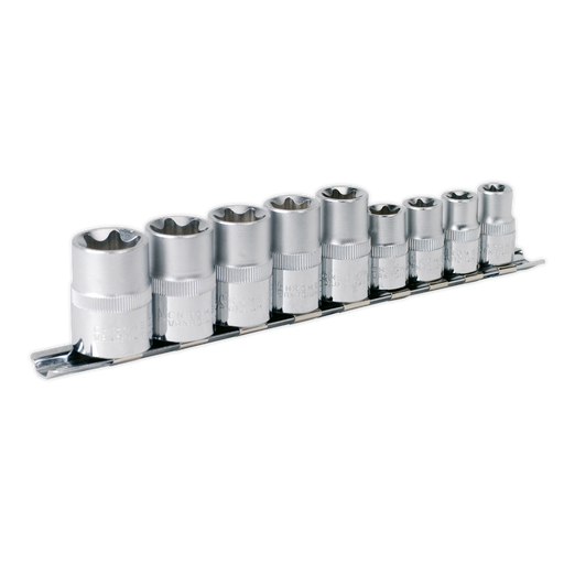 Sealey Premier Socket Set 9 Piece 3/8" & 1/2" Drive AK617