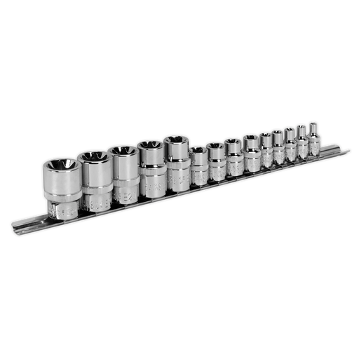 Sealey Premier Socket Set 14 Piece 1/4", 3/8" & 1/2" Drive AK618