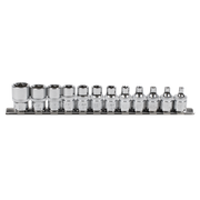 Sealey Premier Socket Set 3/8"Sq Drive E4-E20 12 Piece