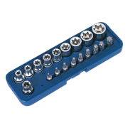 Sealey Premier TRX-Star Socket & Bit Set 3/8" Drive 19 Piece