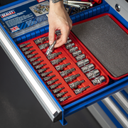 Sealey Premier TRX-Star Socket Bit Set 38 Piece 1/4" 3/8" 1/2" Drive