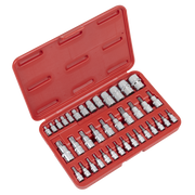 Sealey Premier TRX-Star Socket Bit Set 38 Piece 1/4" 3/8" 1/2" Drive