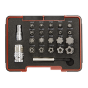 Sealey Premier Security Bit Set 23 Piece 1/4" & 3/8" Drive AK6226