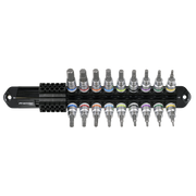 Sealey Premier Platinum Socket Bit Set 18 Piece 3/8" Drive AK6252