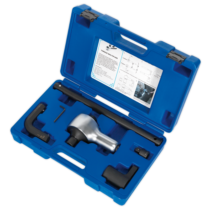 Sealey Premier Torque Multiplier Set 1/2"-3/4"Sq Drive 7 Piece