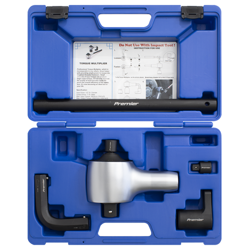 Sealey Premier Torque Multiplier Set 1/2"-1"Sq Drive 7 Piece