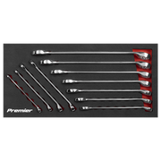 Sealey Premier Combination Spanner Set 11 Piece Chrome Vanadium Steel