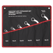 Sealey Premier S-Spanner Set 6 Piece - Chrome Vanadium Steel