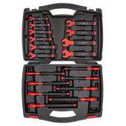 Sealey Premier Insulated Open-End Spanner Set 18 Piece - VDE Approved