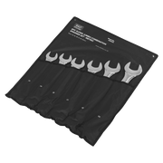 Sealey Premier Super Jumbo Combination Spanner Set 6 Piece 34-50mm
