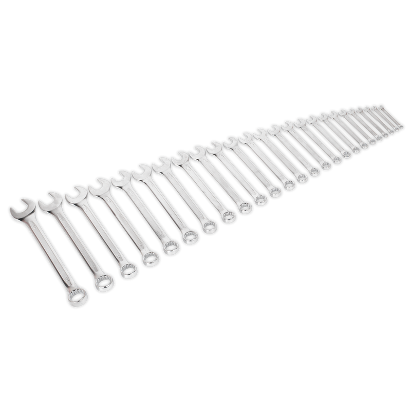 Sealey Premier Combination Spanner Set 25 Piece 6-32mm