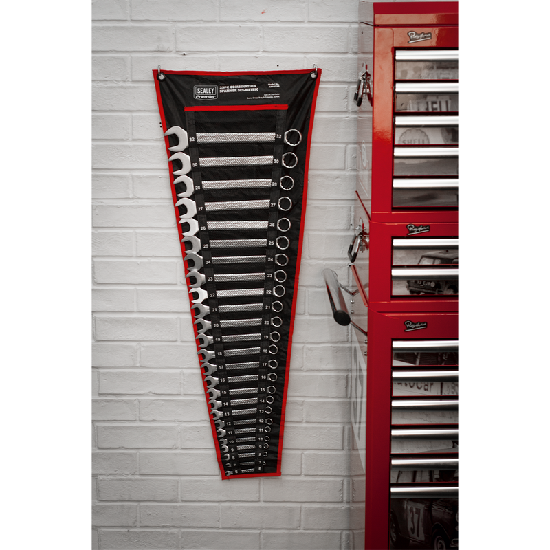 Sealey Premier Combination Spanner Set 25 Piece 6-32mm