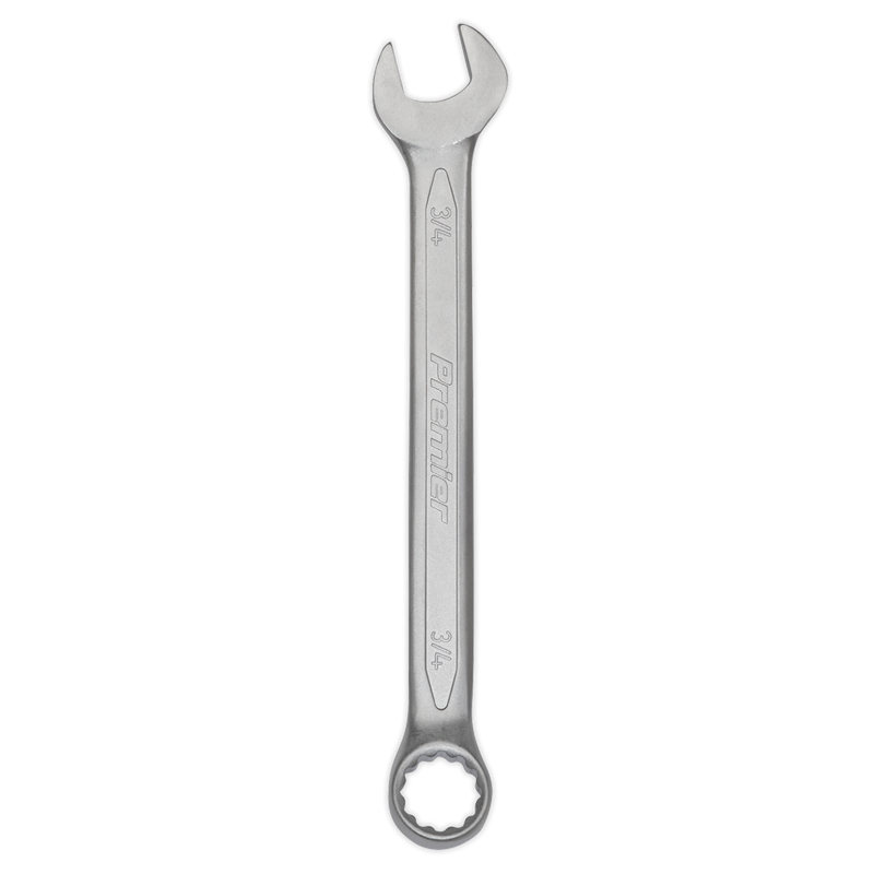 Sealey Premier Combination Spanner Set 11 Piece, Chrome Vanadium Steel