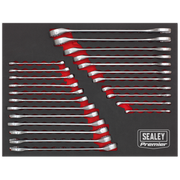 Sealey Premier Combination Spanner Set 23 Piece Metric/Imperial AK63256