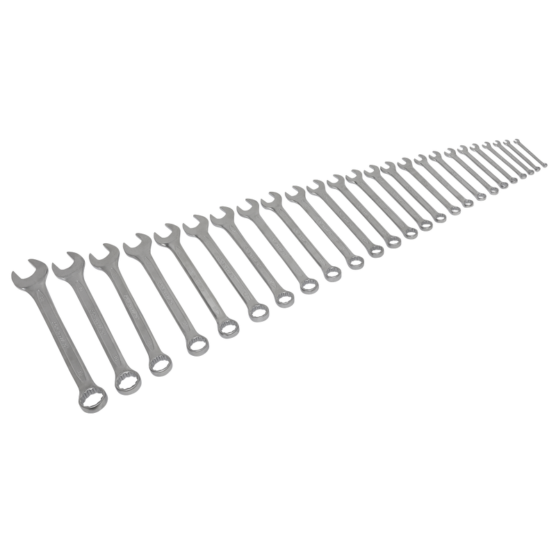 Sealey Premier Combination Spanner Set 25 Piece - 360mm Length