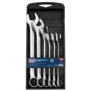 Sealey Premier Jumbo Combination Spanner Set 6 Piece 34-50mm