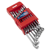 Sealey Premier Combination Spanner Set 14 Piece 8-24mm