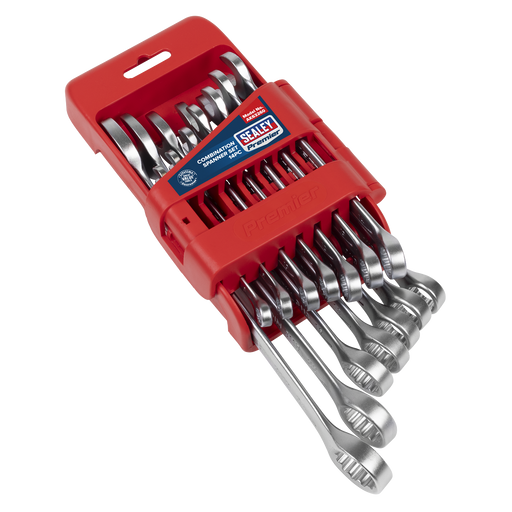 Sealey Premier Combination Spanner Set 14 Piece 8-24mm