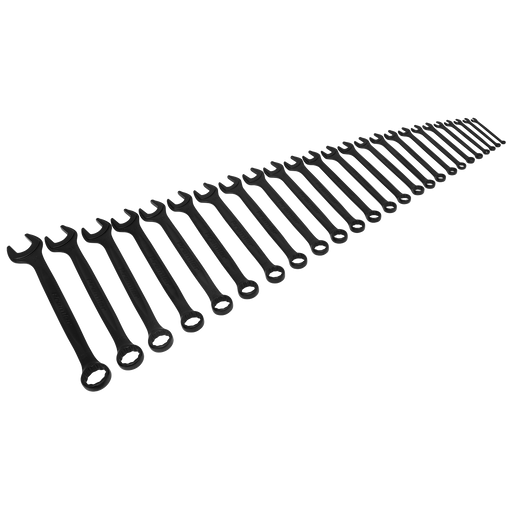 Sealey Premier Black Combination Spanner Set 25 Piece