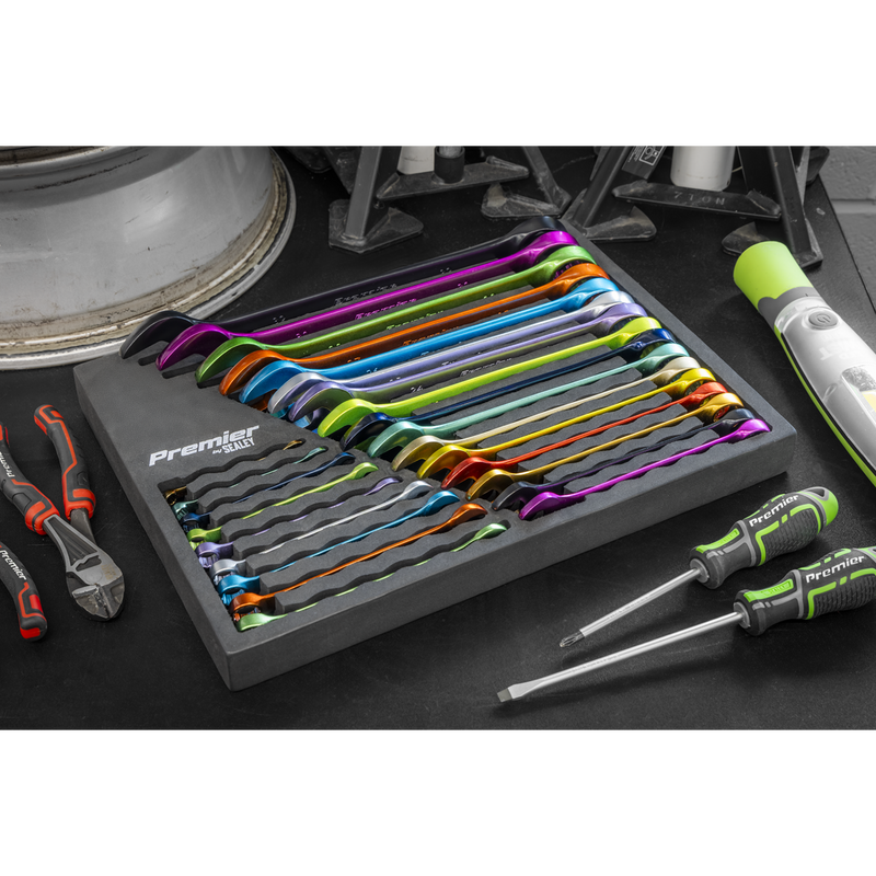 Sealey Premier Combination Spanner Set 25 Piece 6-32mm