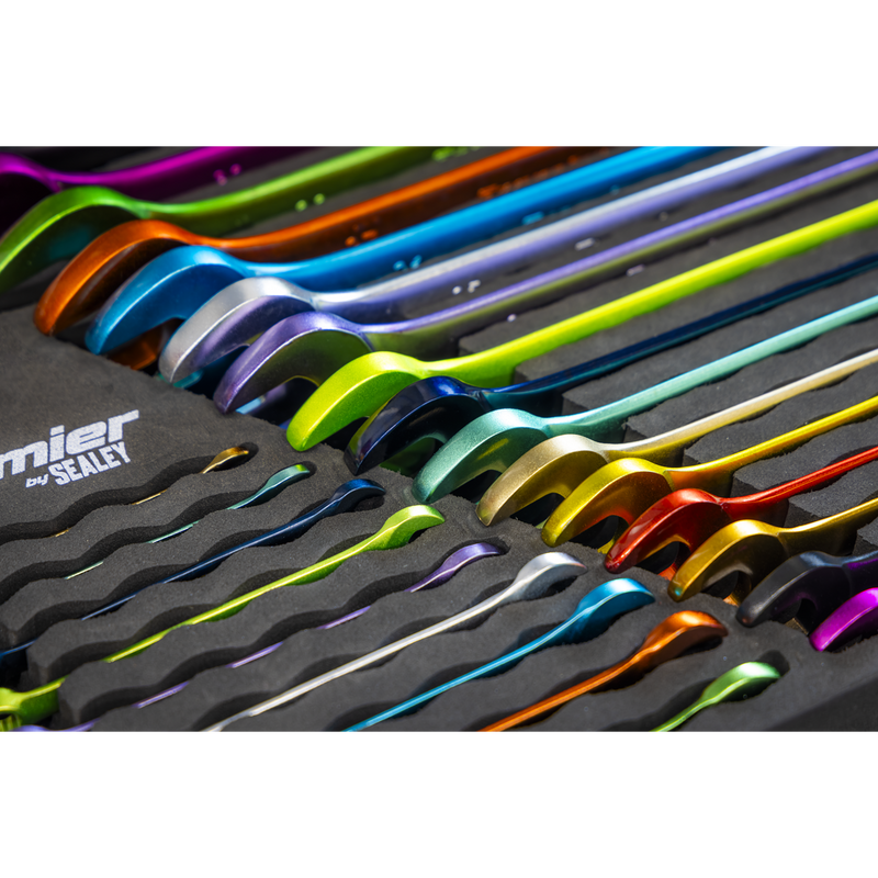 Sealey Premier Combination Spanner Set 25 Piece 6-32mm