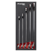 Sealey Premier Jumbo Combination Spanner Set 5 Piece 22-32mm