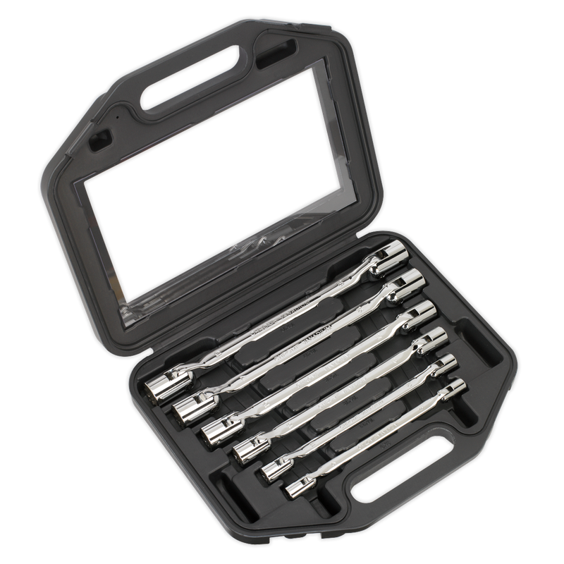 Sealey Premier Socket Spanner Set 6 Piece AK635 8-19mm