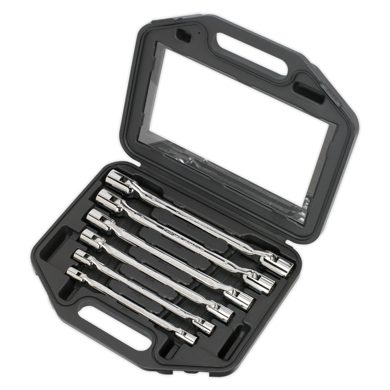 Sealey Premier Socket Spanner Set 6 Piece AK635 8-19mm