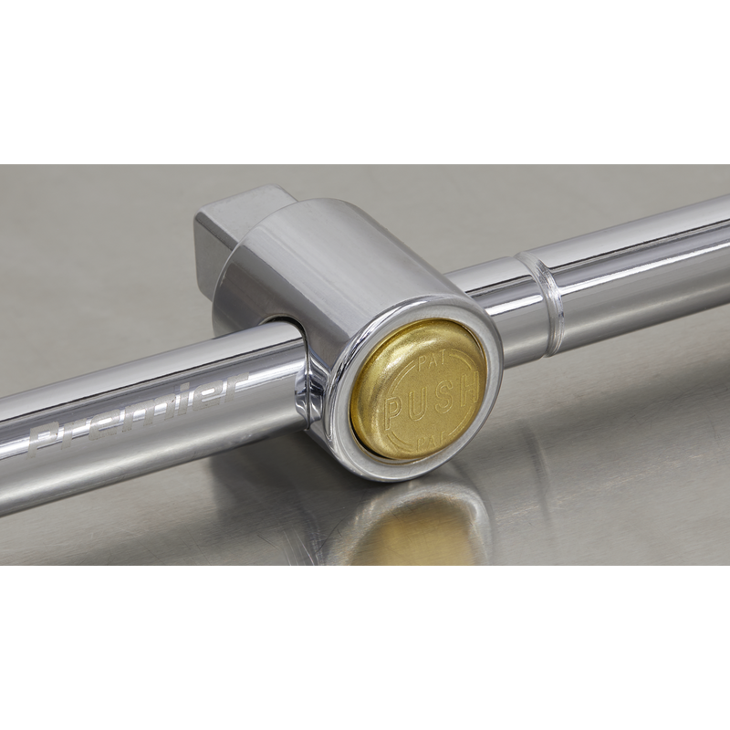 Sealey Premier Locking Sliding T-Bar 1/2"Sq Drive 250mm