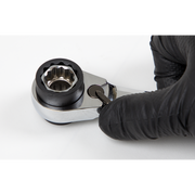 Sealey Premier 8-in-1 Ratchet Ring Spanner 242mm