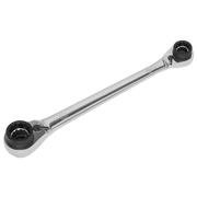 Sealey Premier 8-in-1 Ratchet Ring Spanner 242mm