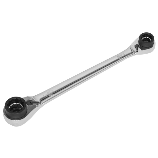 Sealey Premier 8-in-1 Ratchet Ring Spanner 242mm