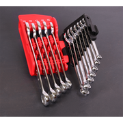 Sealey Premier Lock-On™ Combination Spanner Set 12 Piece 8-19mm