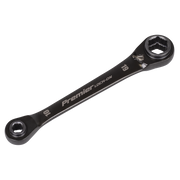 Sealey Premier Black 4-in-1 Reversible Lock-On Ratchet Ring Spanner 10x13mm