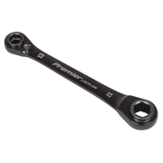Sealey Premier Black 4-in-1 Reversible Lock-On Ratchet Ring Spanner 10x13mm