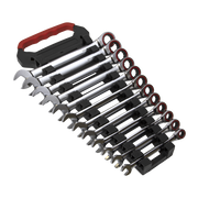 Sealey Premier Platinum Ratchet Spanner Set 12 Piece 135-245mm