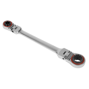Sealey Premier Platinum 4-in-1 Flexi-Head Ratchet Ring Spanner 235mm