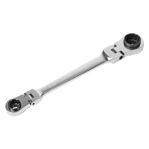 Sealey Premier Platinum 4-in-1 Flexi-Head Ratchet Ring Spanner 235mm