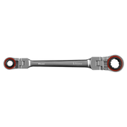 Sealey Premier Platinum 4-in-1 Flexi-Head Ratchet Ring Spanner 235mm
