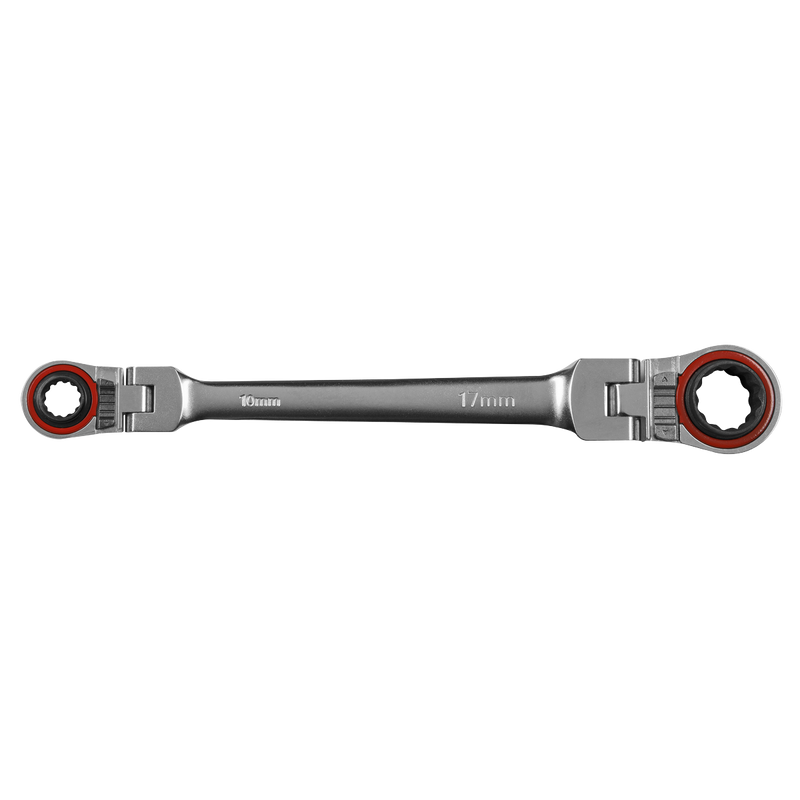 Sealey Premier Platinum 4-in-1 Flexi-Head Ratchet Ring Spanner 235mm