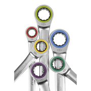 Sealey Premier Platinum Ratchet Spanner Set 12 Piece - Chrome Vanadium Steel