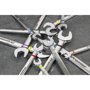 Sealey Premier Platinum Spanner Set 12 Piece, Chrome Vanadium Steel