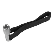 Sealey Oil Filter Strap Wrench 1/2"Sq Drive 120mm Capacity