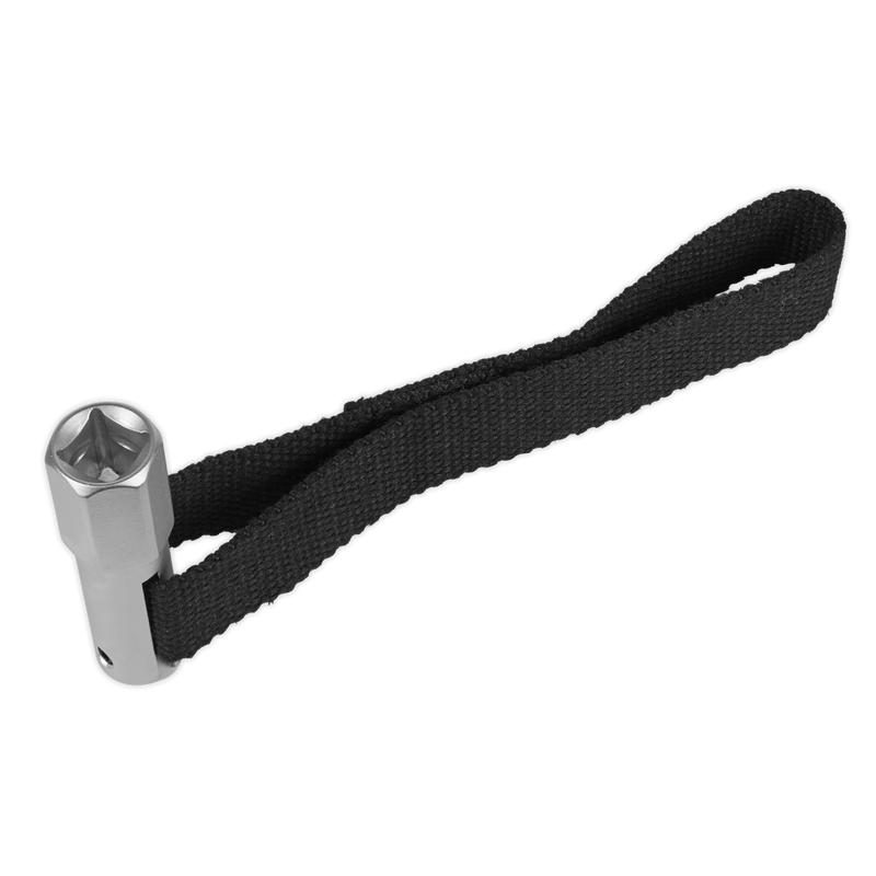 Sealey Oil Filter Strap Wrench 1/2"Sq Drive 120mm Capacity