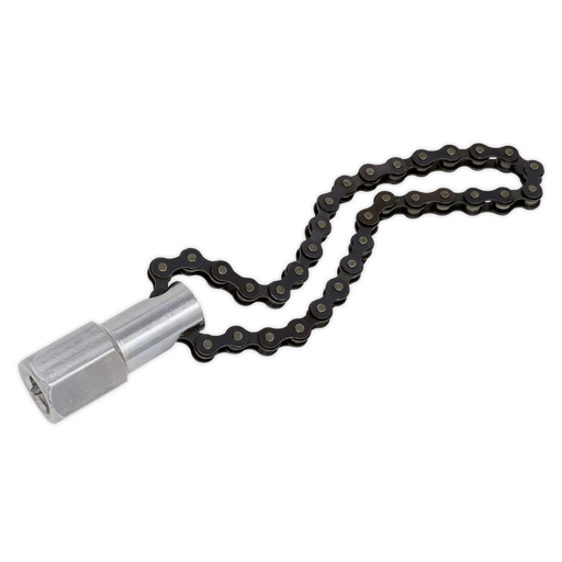 Sealey Oil Filter Chain Wrench 1/2" Drive 120mm Capacity